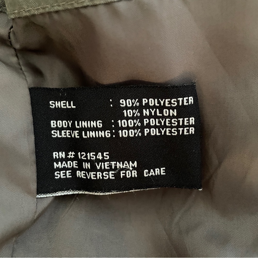 London FOG Dark Beige Outdoor Jacket with Convertible Hood Men M Medium - Picture 6 of 7